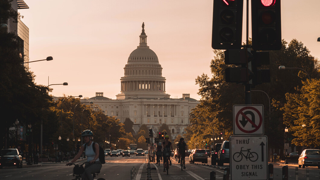 Afbeelding van het Capitool in Washington DC