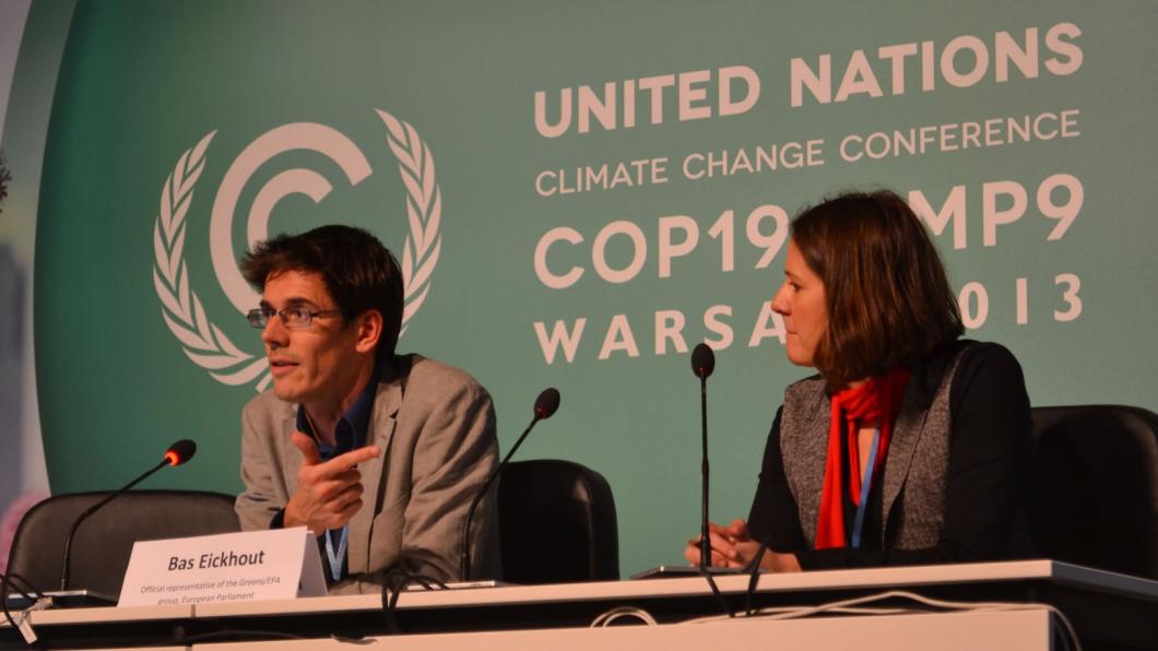 EIckhout op de klimaattop in Warschau