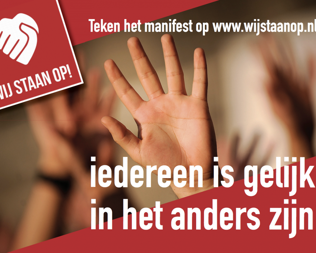 Wij staan op